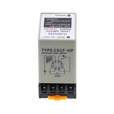 China C61F-GP AC 220V 50/60 Hz 8 Pin Liquid Level Switch C61F-GP for sale