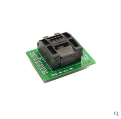 China TQFP48 DIP48 to STM32 Programmer Adapter F103C8T6 Programming Test Socket QFP48-0.5 Test Socket QFP48 for sale