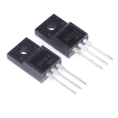 China Transistor A2222 C6144 A2222 2SA2222 2SC6144 Bipolar PNP NPN 50V 10A 2W TO-220F IC 2SA2222 2SC6144 Transistor for sale