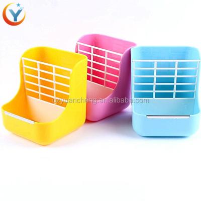 China Grows Plastic Pet Bowl Grass Feeding Box For Rabbit Feeder for sale