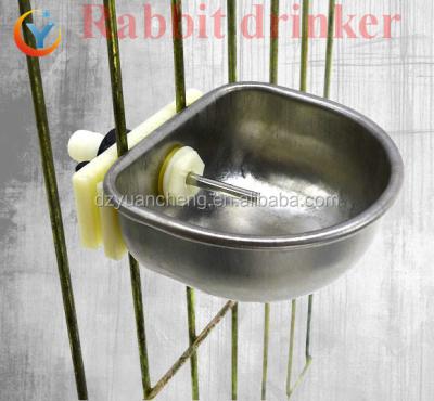 China Automatic Farms Stainless Steel Rabbit Nipple Drinker for Cage Rabbits Factory for sale