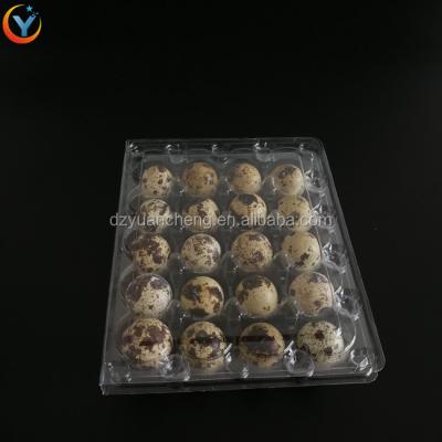 China 24 quail egg trays/recyclable high quality transparent packing boxes for sale made in china for sale