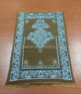 China 2021 Hot Seller 3cm Jacquard Memory Foam Muslim Prayer Rug for sale