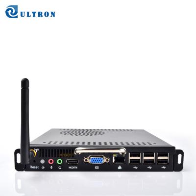 China Latest Quality Fanless PC Desktop/Computer OPS Industry Design Large Mini, Dual Core Mini PC I7 I5 I3 for sale