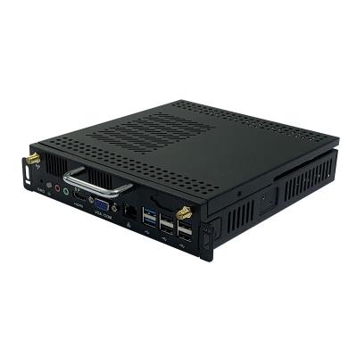 China Office / Industry Core 4th Gen i3 4100M i5 4310M i7 4610M 4G DDR3 128G SSD Embedded Computer Ops Mini PC 4k For Whiteboard for sale