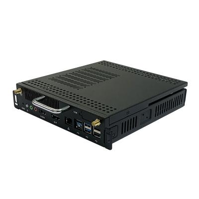 China Mini Computer Intel Core I3 7100 I5 7400 I7 7700 Ops Mini Pc 4K In Desks For Office School Whiteboard 195x180x42mm/180mm*195mm*30mm for sale