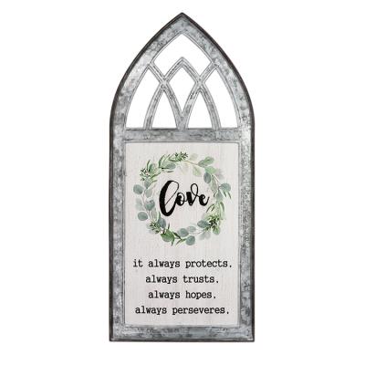 China Wholesale High Quality Custom Europe Vintage Blank Metal Plaque Decorative Sign for sale