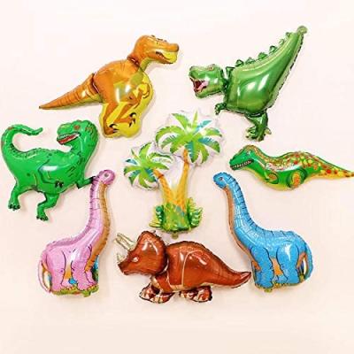 China C5192 Fashion Cartoon Dinosaur Party Balloons Inflatable Aluminum Foil Balloons Kids Party Supplies Balloon for sale