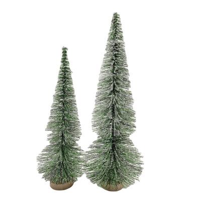 China Artificial Christmas Sisal Tree Decoration .party high quality gift table ornament for sale