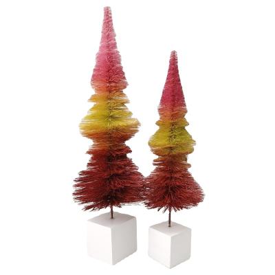 China Christmas Ornament Artificial Christmas Sisal Tree Indoor Decoration .party for sale