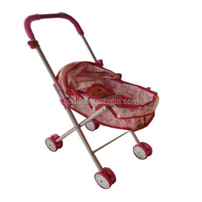 China Home|Kindergarten hot popular kids iron crat toy to pretend cheap baby stroller for kids for sale