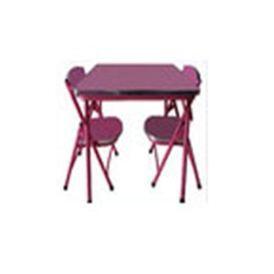 China Kids Furniture Folding Table And Folding Chair Set For Kids Study for sale