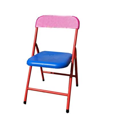 China Modern Design Strong Metal Chair Frame 3-6 Years Folding With Easy To Carry On Back Back for sale