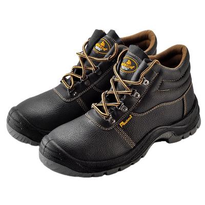 China Steel Toe Safetoe Cow Leather Waterproof Steel Toe Safety Shoes For Men Indestructible Work Industrial Shoes for sale