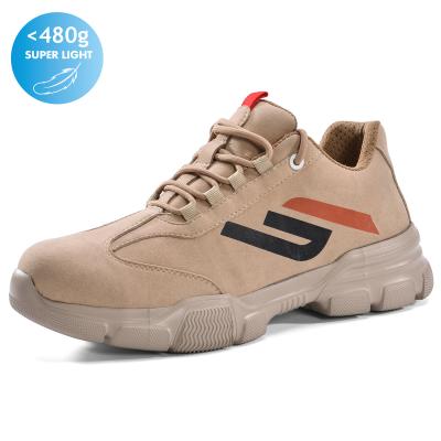 China S1P SRC Best Selling Cow Suede Leather Work Shoes Safety Men Shoes for sale