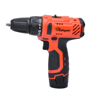 China 20V Electric Impact Drills Multifunctional Power Tools Set Cordless Battery Hand Power Drill AT-01E for sale