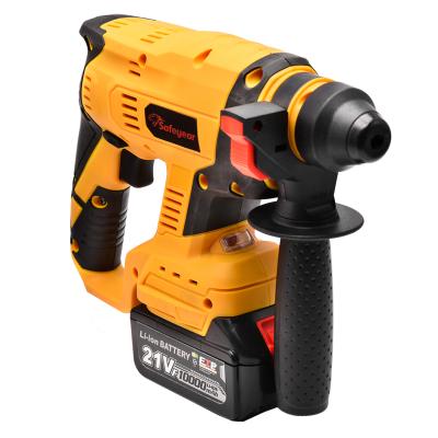 China Custom Wholesale Metal + Cordless ABS SAFEYEAR Impact Material Power Drill Machine- Electric Hammer for sale