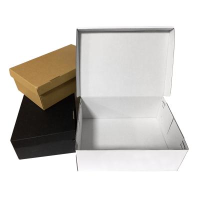 China Hot Sale Recycled Mailing Materials Cardboard Box Custom Corrugated Ecommerce Shipping Shoe Boxes for sale