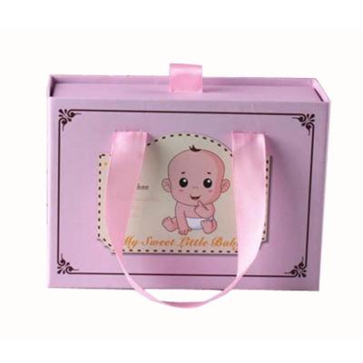 China Dongguan Yongyi Design Recyclable Eco-Friendly Drawer Free Tissue Box Large Size Customized Baby Clothing Boxes for sale