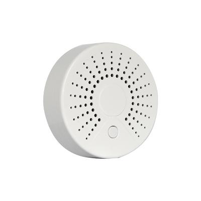 China Tuya Remote Control Wireless Sensor Alarm Interlinkable Optical Smoke Detector for sale