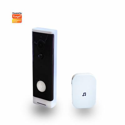 China Wireless Video Doorbell Tuya Smartphone Monitoring Smart IP Wifi Doorbell with Motion Detection for sale