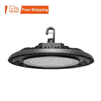 China CGT USA Canada Industrial Stock Free Shipping Pick Up 100w 150w 200w 240w UFO LED High Bay Light for sale