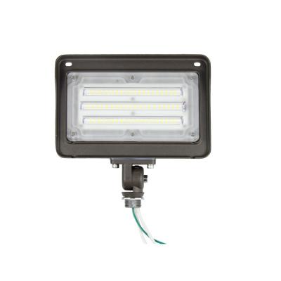 China Outdoor Building Joint 1/2 NTSM U YOKE Bracket 30W Garden DLC Floodlight LED Flood Light Arm for sale