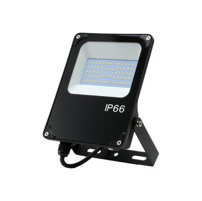 China Outdoor High Quality Die Cast Aluminum Housing 240V Smart Led Flood Light TDC Settable for sale