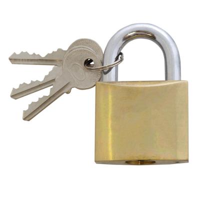 China Logo Heavy Duty Small and Mini Brass Padlock Lock *Customized 25mm 20 to 75mm for sale