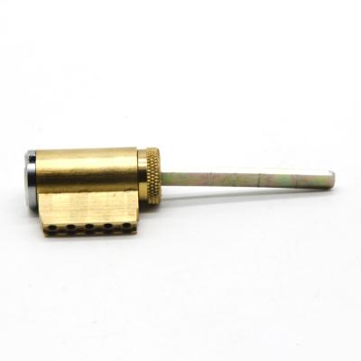 China Single Row Pins $ Sample KIK Patent Available Solid Brass Key In Knob Door Lock Cerraduras Cylinder for sale