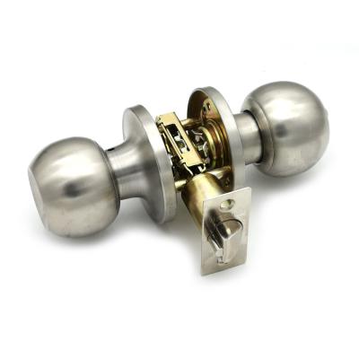 China AND Purpose Residential Commercial Stainless Steel Tubular Cylindrical Entry Door Knob Lock Handles for sale