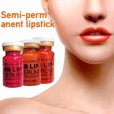 China Dark Surrounds BB Lip Ampoule Serum Kit For Lips Coloring Moisturizing Microneedle Newest Lip Gloss BB Cream Dye Meso Treatment for sale