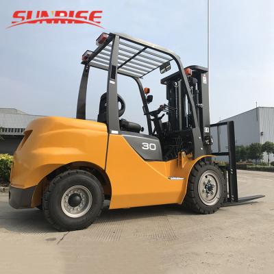 China Construction worksÂ   China Supplied Heli Forklift Truck 3t Diesel Forklift For Warehouse Construction Work for sale