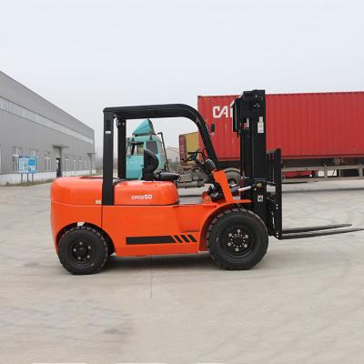 China Construction Material Shops Best Quality 3 Years Warranty 4 Way Diesel Forklift 4x4 Forklift for sale