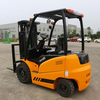 China Low Fuel Consumption No-pollution Forklift 1.5 Ton Electric Forklift Price With Curtis Controller for sale