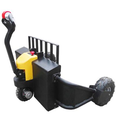 China Machinery Repair Shops 1000kg 1ton Battery Electric Rough Terrain Power Truck Pallet Truck for sale