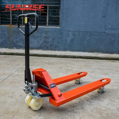 China CE Certification 2ton 3ton Solid Steel Hydraulic Heavy Duty Hand Pallet Truck Pallet Jack for sale