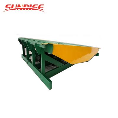 China Building Material Stores Forklift Truck Dock Ramp Loading Ramp Hydraulic Fixed Dock Leveler for sale