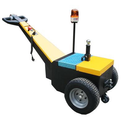 China 2.5ton 3 Battery Airport Luggage Mini Electric Tow Tractor Electric Farm Tug 3500kg 3.5ton for sale