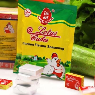 China Good Price Dried With 4g 10g Packing Bouillon Cubes Brand Lotus For Easy Cooking Seasoning for sale