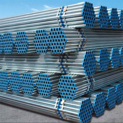 China Tubos de riego galvanizados DX53D Tubo redondo galvanizado de 6 m recubierto de zinc en venta