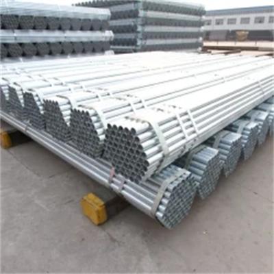 China Tubería de acero galvanizada sumergida caliente DC51D Z180 88m m OD los 9m de ASTM A53 ERW para la construcción en venta