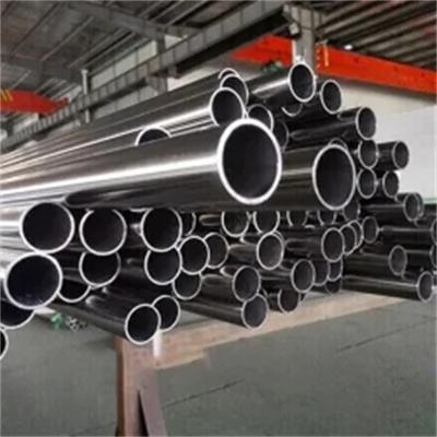 China ASME 316L roestvrijstalen buis rond buis 6000 mm wit zilver Te koop