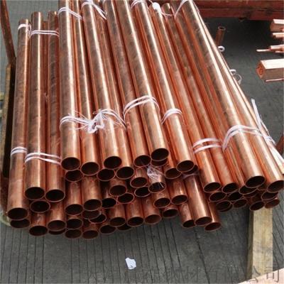 China H60 Copper Round Pipe Tube 42.2mm OD ASTM 4.85mm 3m Length Purple Color zu verkaufen