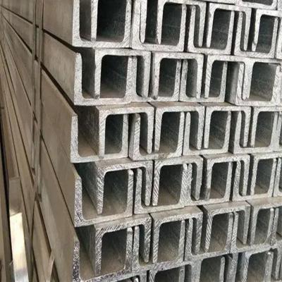 China EN 304 Stainless Steel Channel Beam 6.5mm Hot Rolled Building Use Sliver Color zu verkaufen