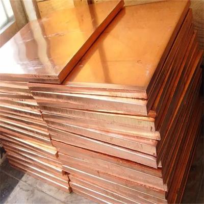 China T2 Grade Copper Plate Sheet 0.8mm Customized ASTM Structure Material zu verkaufen