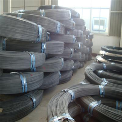 China Black Low Carbon Steel Wires In Coil GA 20 21 Customized Size Steel Rope Rod for sale