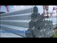 Hot Dipped Galvanized Steel Pipe 88mm OD ASTM A53 ERW For Construction