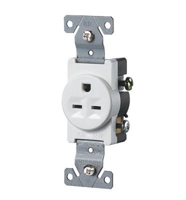 China Residential / General Purpose UL / cUL Listed 15A Single Receptacle for sale