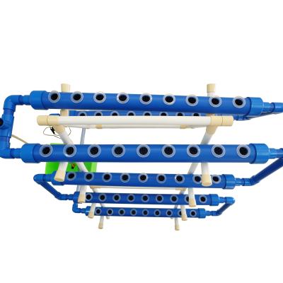 China Easy Growing Easy Grow NFT Hydroponics PVC Pipe Hydroponics System for sale